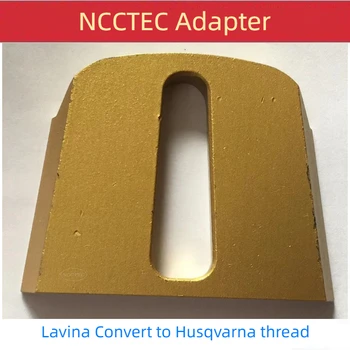 9 buc Convertor Adaptor Lavina Converti la Husqvarn fir pentru a Utiliza de Diamant de Slefuire de Blocuri Abrazive Discuri de Instrumente în Formă de Potcoavă