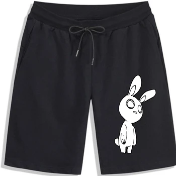 Noi Zombie Rabbit Bunny Gotic Halloween Bărbat Femei pantaloni Scurti Usa din bumbac Pur Em1 Populare Bărbați pantaloni Scurți