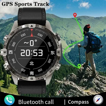 2024 Noi NFC Smart Watch Bărbați GPS Tracker 1.6 Inch AMOLED 360*360 HD Ecran Busola de apelare Bluetooth SmartWatch Pentru Huawei, Xiaomi