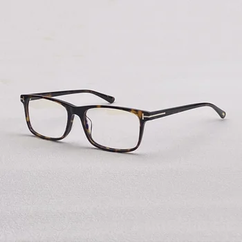 TF5584 Pătrat rama de ochelari Retro Acetat de rama de Ochelari Barbati Retro TF Ochelari Femei miopie ochelari baza de prescriptie medicala