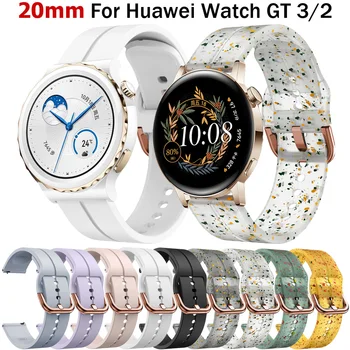 20mm Curele Silicon Pentru Huawei Watch GT 3 2 GT2 42mm GT3 Pro 43mm Sport Watchband Onoare Ceas Magic 2 42mm Bratara Bratara