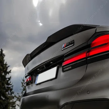 Pentru BMW Seria 5 G30 F90 M5 M5+ 2017-2023 Sedan cu 4 Usi M Performance Pro Stil Portbagajul din Spate Spoiler Acoperiș Buze Wing Body Kit