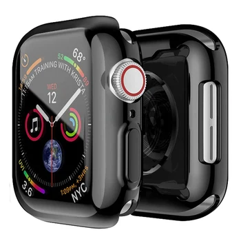 TPU Caz Pentru Apple Watch Caz 8 7 45mm 41mm pachet Complet anti picătură de sticlă de protecție caz Pentru iWatch6 5 4 SE 44mm 42mm 40mm shell