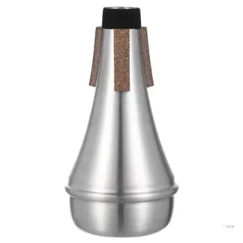 M5TC Durabil Trompeta Mut Amortizoare de zgomot din Aliaj de Aluminiu Practică Cupa Trompeta Cornet