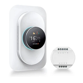 Wifi Termostat Pentru Sistemul de aer condiționat cu Pompă de Căldură,Inteligent Programabil Controler de Temperatura de Lucru Pentru Alexa, Google Acasa