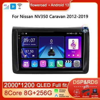 Stereo 2 DIN Masina Radio Player Multimedia Pentru Nissan NV350 Caravana 2012 -2019 Android de Navigare GPS Apple Carplay Autoradio WIFI