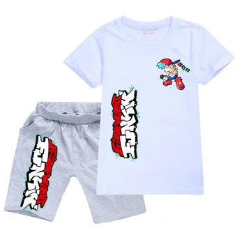 Baieti Sport vineri Seara Funkin 3D pentru Copii T-shirt Streetwear Tricou Copil Fata Topuri Teuri de Moda Băieți Copii Haine Amuzant