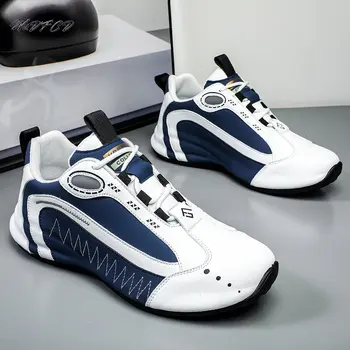 Indesata Adidas Barbati Acoperi Placa De Jos Pantofi De Moda Casual, Din Microfibră Piele Respirabil Crescut Interne Platforma Pantofi Sport