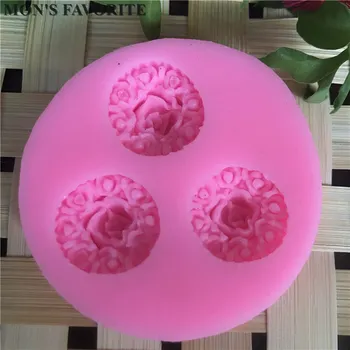 Panglici Portret Forma de Floare 3D Silicon Tort Mucegai Instrumente de Săpun Ciocolata Mucegai De Bucătărie, Bicarbonat de Lut Mucegai D088