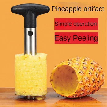 Din oțel inoxidabil de ananas cuțit de tăiat ananas eye remover curățător de ananas pere peeling și ochi instrument de săpat
