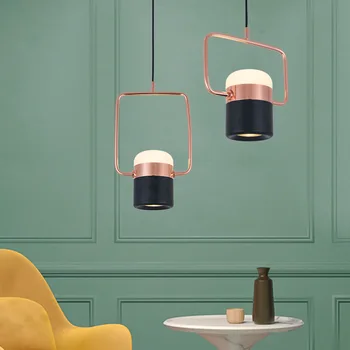 Stil Nordic Plafon cu LED-uri Lumini Pandantiv Modern Droplight pentru Living, Dormitor, Sala de Mese Scurtă Decor Acasă Pandantiv Candelabru