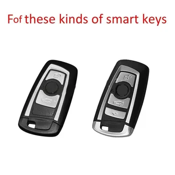 1 buc Cheie Cazul sistemului de acces fără cheie TPU Pentru BMW 230i 320i 330i 430i 528i 535i Transparentă, Clară Cheie Fob Caz Acoperire Înlocuirea Directă Parte Masina