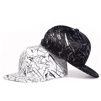 2023 Nou Original Hip Hop Pălărie Graffiti Bărbați Din Piele De Moda Capac Reglabil Snapback Cap Plat De Înaltă Calitate Refuz Gorras