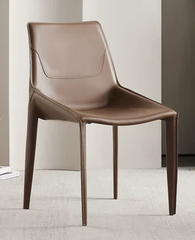 Italiană Șa scaun modern lux scaun de luat masa de uz casnic simplu fotoliu cafenea designer de scaun scaun