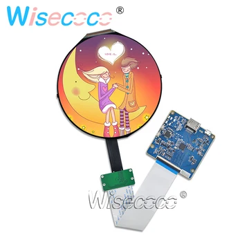 5 Inch 1080P Rotund LCD Display IPS 1080*1080 MIPI USB Controller Driver Placa TOP050MIPI10801080R 4 Bucati