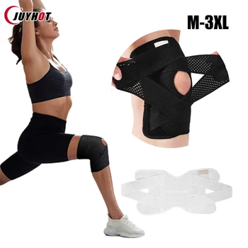 Genunchiere Respirabil Sport Kneepad Bărbați Femei Usoare Elastic Reglabil Genunchi Bretele Protector De Fitness Gear Genunchi Rotula Centura
