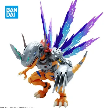 Original BANDAI Figura creștere FRS Amplificat Digimon Adventure Metal Greymon PVC Figura Anime Figurine Jucarii Model