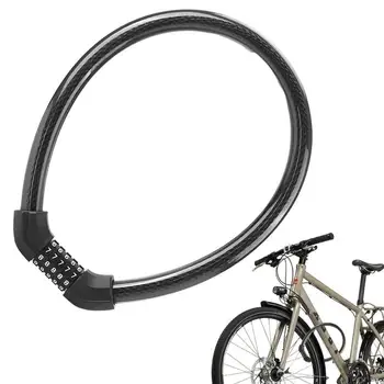 Combinație De Biciclete De Blocare Anti-Furt Cu Cifru Pentru Bicicleta De Securitate Bicicleta Prin Cablu Încuietori Pentru Vehicul Electric Mountain Bike
