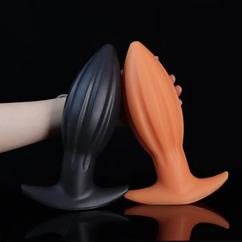 5 Dimensiune Buna Anal Plug Masaj de Prostata G spot Silicon Anal Margele Butt Plug Set Imens a Izbucnit Bază Portabil Jucărie sexuală Bărbat Femei 18