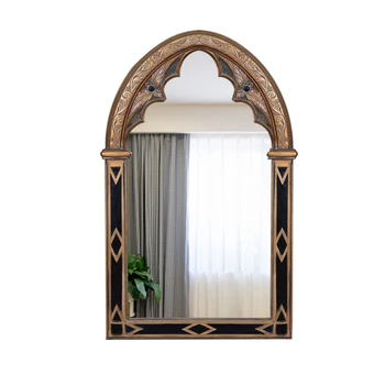 Oglinzi Decorative de perete cu negru oglinda de machiaj, șemineu, intrare oglinda, oglinda de la baie