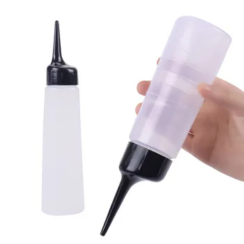 150ML/250ML Gol Sampon Aplicator Sticla Instrument de Salon de Păr de Spălat Uscat Oală de Curățare a Absolvit Sticla