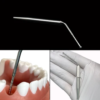 1buc Implant Dentar limitator de Adâncime din Oțel Inoxidabil Gingivale Măsurare Conducător Adâncă Sondă Dentară Instrumente