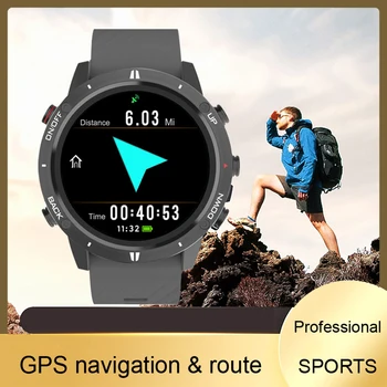În aer liber, Ceas pentru Sport cu GPS Tracker de Fitness Încheietura mâinii Smartwatch Oferă Cuprinzătoare de Sport de Date pentru a rula Înot, Alpinism