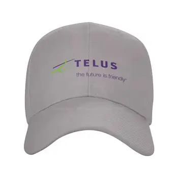 Telus Logo-ul de Moda Denim de calitate capac Tricotate pălărie de Baseball capac