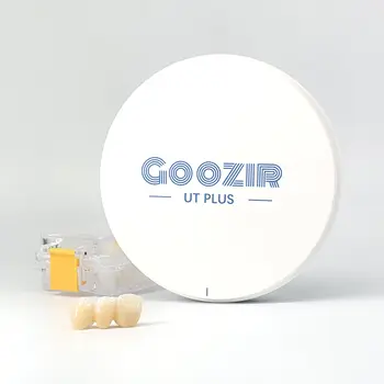 GOOZIR UT Plus Dentara Laboratorul de Cad Cam 98mm Alb Gol Zirconia Blocuri Pentru Mașină de Frezat