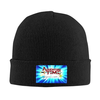 Finn Jake Desene animate Aventurile Timp Serialul de TELEVIZIUNE Capota Pălărie de Tricotat Pălărie Bărbați Femei Hip-Hop Adulți Cald Iarna Chelioși Căciuli Capace