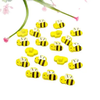 40pcs albine Galben Butoane pentru Meserii Manopera de Cusut Album ClothingHome Accesorii pentru Decor