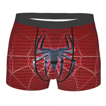 Pânza de Păianjen Boxer pantaloni Scurti Pentru Barbati Sexy Imprimare 3D Lenjerie Chilotei, Boxeri Soft Chiloți