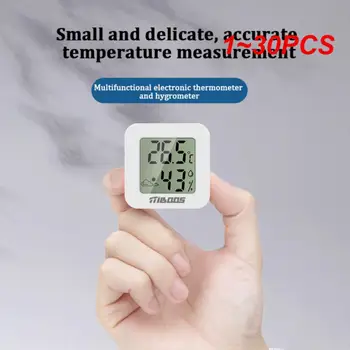 1~30BUC Higrometru Mini Alb Temperatură Umiditate Metru Lcd Digital cu Termometru de Camera de Interior Smart Home Ecartament