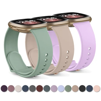 Smartwatch Curea pentru Fitbit-Versa 3-Versa 4 Trupa Watchband Moale Bratara de Înlocuire pentru Fitbit Sens Sens 2 Curea Bratara