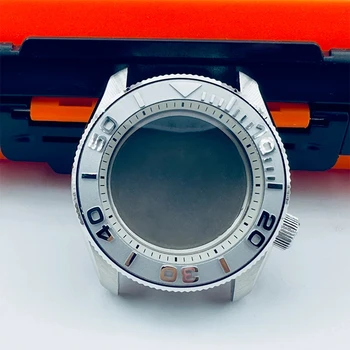 Seiko SKX007 nou modificat caz fără protecție ceas cu fante dublu arc de sticlă de safir NH35 circulație