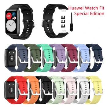 Banda De Silicon Pentru Huawei Watch A Se Potrivi Ediție Specială Smartwatch Înlocuire Curea De Încheietura Mâinii Brățara Pentru Huawei Se Potrivesc Ediție Specială